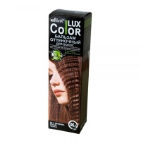 Відтінковий бальзам для волосся Bielita «COLOR LUX» 06.1 горіхово-русявий