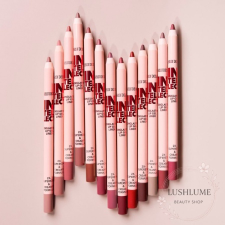 Гелевий стійкий олівець для губ INTELLECT Belor Design