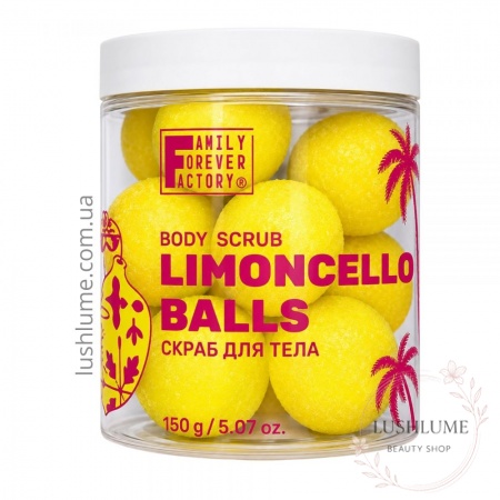 Скраб для тіла Limoncello Balls Family Forever Factory