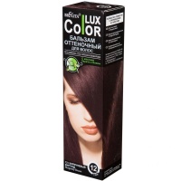 Оттеночный бальзам для волос Bielita «COLOR LUX» 12 коричневый бургунд