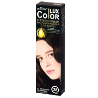 Оттеночный бальзам для волос Bielita «COLOR LUX» 28 шоколадно-коричневый